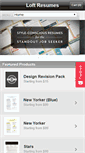 Mobile Screenshot of loftresumes.com